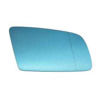 Стекло бокового зеркала правой двери с Подогревом и Опорной пластиной для Bmw 5 Серии E60 E61 E63 E64 2003-2010 51167251650