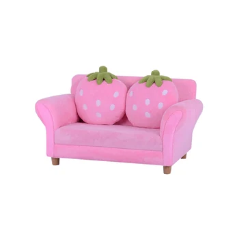 Детский диван-диван С клубничной Подушкой