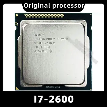Процессор Intel Core i7 2600 Четырехъядерный LGA 1155 SOCKET i7-2600 Настольный процессор 3,4 ГГц 95 Вт 8 М Кэш