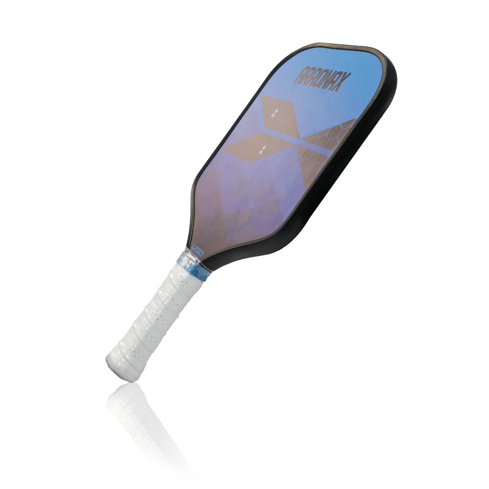 Чехол для ракетки для пиклбола с полностью углеродным волокном, полипропиленовая сотовая сердцевина, мяч дополнительно одобрен USAPA - 3