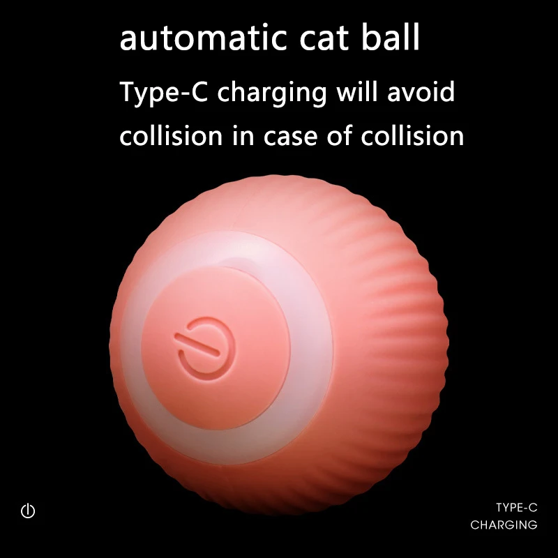 Автоматические умные игрушки для кошек, катающийся мяч, электрические игрушки для кошек, Интерактивная зарядка для дрессировки кошек, самодвижущиеся игрушки, товары для домашних животных - 3