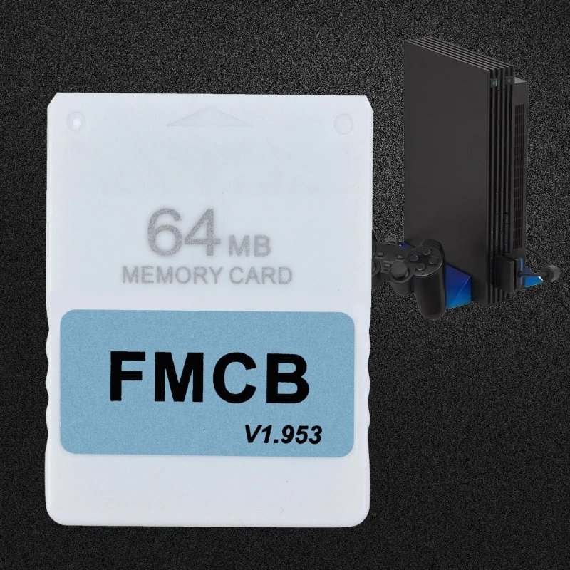 Бесплатная Версия McBoot V1.953 FMCB Карта памяти 8 МБ/16 МБ/32 МБ/64 МБ для консоли Ps2 Жесткий диск Игровая Загрузочная Карта памяти Прямая доставка - 1