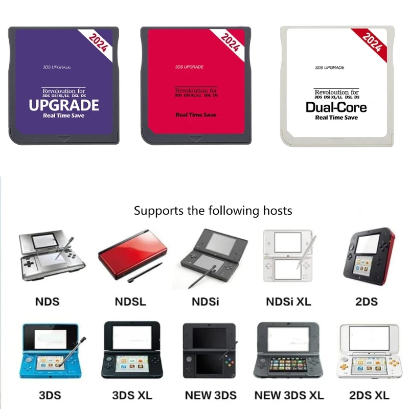 для DSL XL/LL 2024 R4 SDHC адаптер для записи карточных игр, Цифровая карта памяти, Прямая поставка - 1