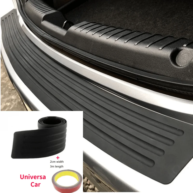 1 шт. Универсальный протектор порога багажника автомобиля Защита заднего бампера Резиновая форма в накладке gs Pad Автомобильные аксессуары - 0