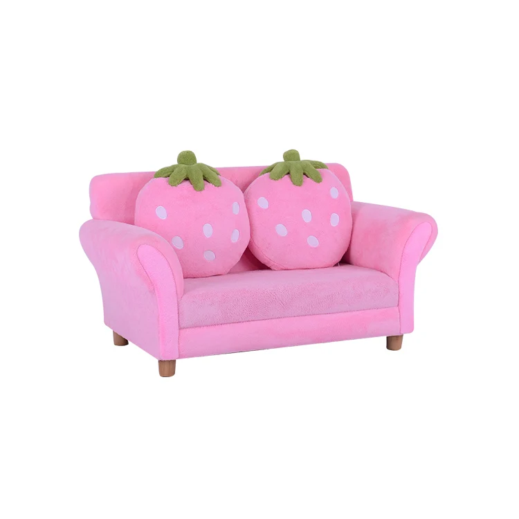 Детский диван-диван С клубничной Подушкой - 1