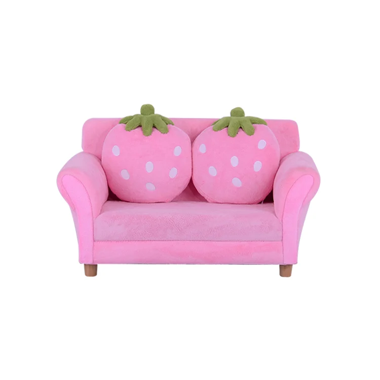 Детский диван-диван С клубничной Подушкой - 2