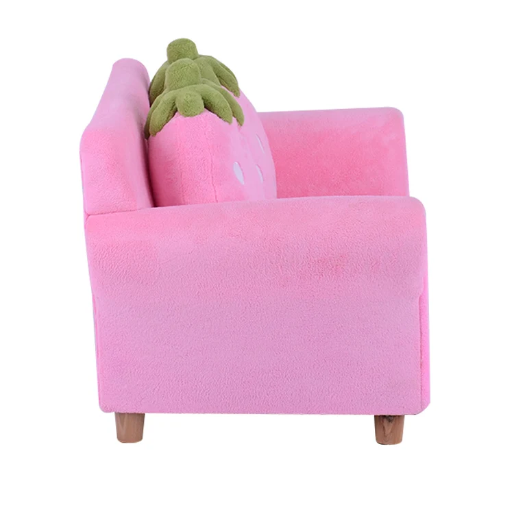 Детский диван-диван С клубничной Подушкой - 3