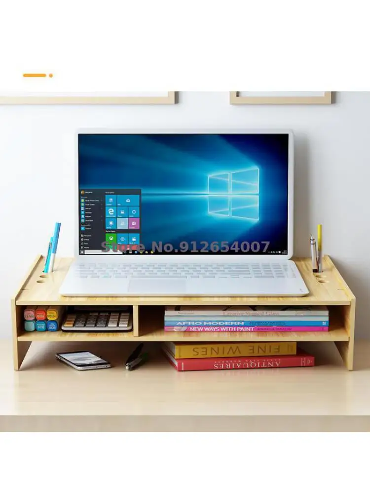 Защита шеи экран дисплея ноутбука увеличенная приподнятая поддержка ящик для хранения на рабочем столе офиса полка для клавиатуры - 1