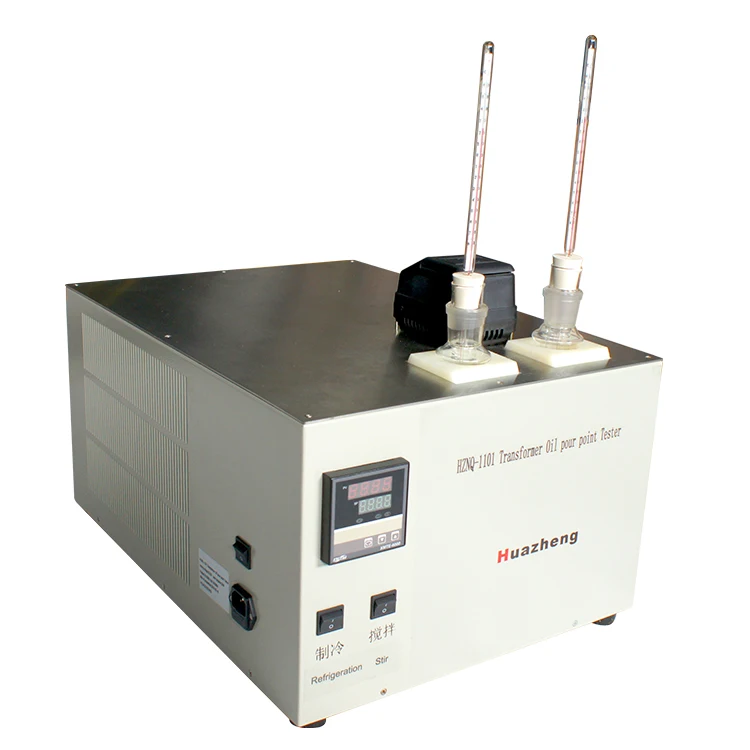 Huazheng тестер температуры застывания нефтепродуктов, оборудование для тестирования температуры застывания трансформаторного масла, тестер температуры застывания масла - 0