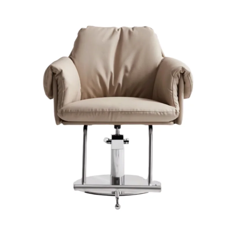 Профессиональное парикмахерское кресло из нержавеющей стали Салон-парикмахерская Персонализированное Бесплатное Золотое Салонное кресло для ресниц Роскошная Мебель Cadeira - 1