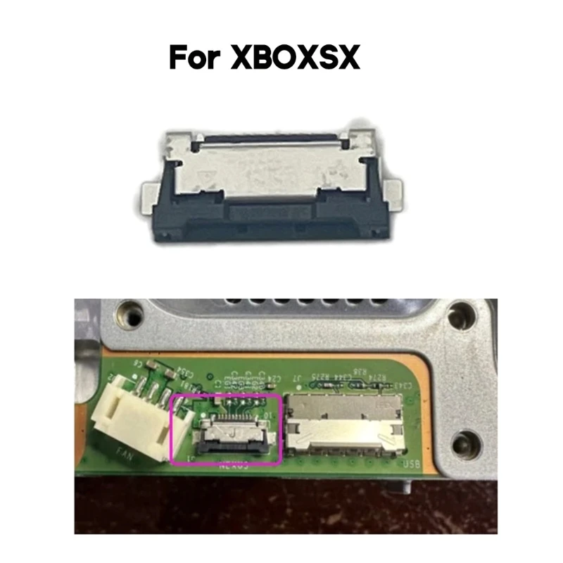 Для Xbox серии X Кнопка извлечения питания Разъем кабеля Разъем FPC Часть A0NB - 1