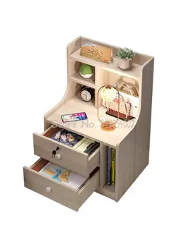 Прикроватная тумбочка в скандинавском стиле, простой современный шкаф для хранения, простая спальня, прикроватная тумбочка с ветром, небольшой шкафчик, экономичный стеллаж