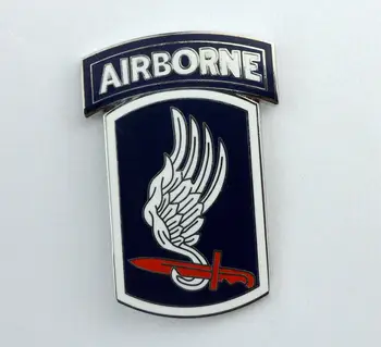 Значок боевой группы 173-й воздушно-десантной бригады армии США Военный