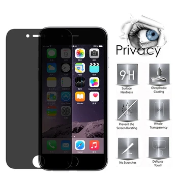 3D-защитное закаленное стекло для iPhone 5 5S, защитные пленки для защиты от шпионажа, защитные пленки для iPhone SE