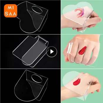 Гладкий лак для ногтей Легко моющиеся инструменты для макияжа Прозрачная жидкая основа Тонер Инструмент Легко протираемые инструменты для дизайна ногтей