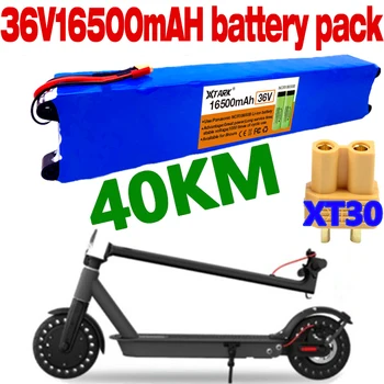 36V 10S3P 16.5Ah 100W Литий-ионный аккумулятор для Xiaomi mijia m365 pro электрический велосипед-скутер с 20A BMS