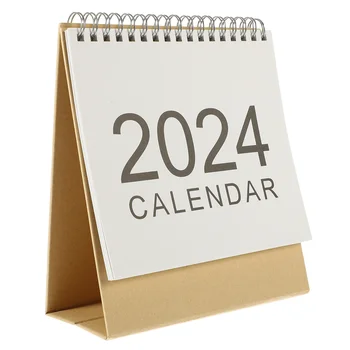 Украшения для дома Офисный стол Домашний Календарь Орнамент Акрил 2023 2024 Бумага для столешницы Домашний Декор для работы