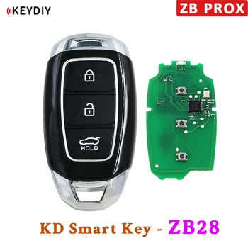 KEYDIY Универсальный KD Smart Key Серии ZB ZB28 для дистанционного управления автомобильными ключами KD-MAX KD-X2 Подходит для более чем 2000 моделей Hyundai Style