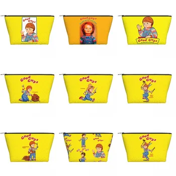 Косметичка Good Guys Soldier Женская мода Большой емкости Детская игра Chucky Косметичка для хранения косметики Сумки для туалетных принадлежностей