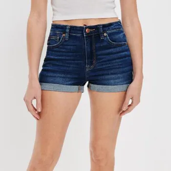 Джинсовые шорты Женские летние джинсовые повседневные шорты с высокой талией