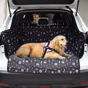 Оксфордский чехол для автокресла для собак, Защитная подушка для багажника, для переноски щенков, Водонепроницаемый, защищающий от грязи Седан, Товары для переноски домашних животных
