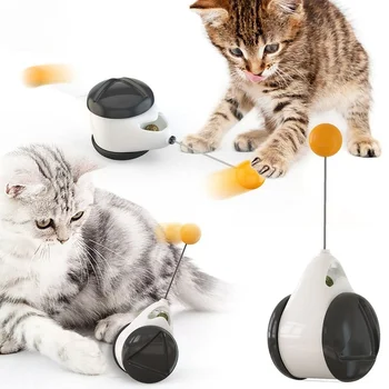 Домашняя кошка, разблокировка, Самовосстанавливающийся баланс, Качающаяся машинка, Забавные игрушки для кошки, Котенок, Интерактивные умные игрушки для кошки, Gatos Cat Toys