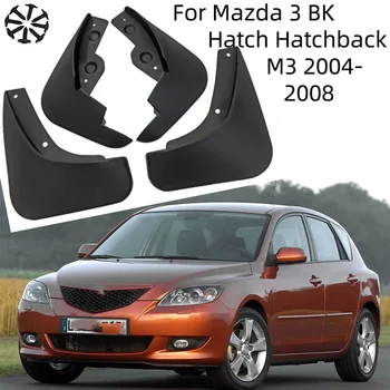 Для Mazda 3 BK Хэтчбек M3 2004-2008 Автомобильное брызговиковое переднее Заднее Крыло Аксессуары 2005 2006 2007
