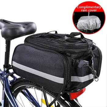 Велосипедная сумка Большой емкости Водонепроницаемая MTB Велосипедная Складная Задняя Седельная Сумка Портативная Пылезащитная Велосипедная сумка на заднее сиденье