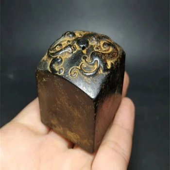 Коллекция Red Mountain Culture, железное уплотнение из метеорита Шуанлун может поглощать магнетизм