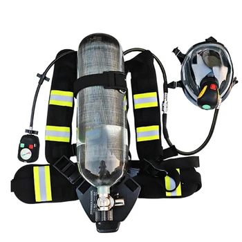 Автономный дыхательный аппарат с дисплеем, противопожарное оборудование с электронным манометром