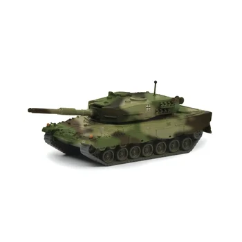 Модель Танка из сплава Leopard 2A1 BW в масштабе 1/87, Игрушка для взрослых Фанатов, Коллекционный Сувенир, Подарок