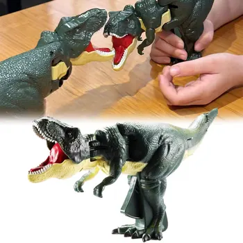 Детская декомпрессионная игрушка-динозавр, креативные телескопические пружинные качели без батареек, игрушки-непоседы-динозавры, Рождественские подарки для детей