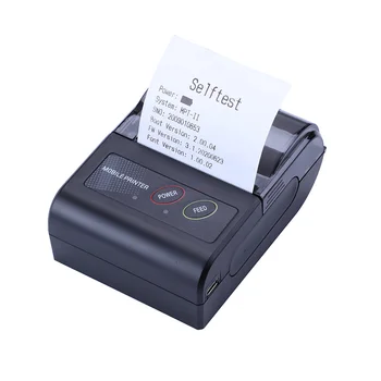 Mpt-ii 58-мм портативный термопринтер чеков Bluetooth, мини-беспроводные термопринтеры этикеток с Bluetooth, чековые принтеры