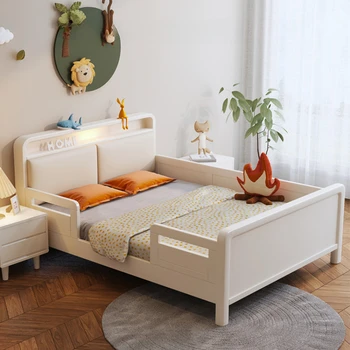 Роскошные деревянные детские кровати из массива дерева, современный дизайн, роскошные детские кровати в стиле лофт, Домик для малышей, мебель Mueble Infantil SR50CB