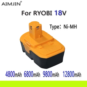 Аккумуляторная батарея 18 В 4800/6800/9800 /12800 мАч, подходит для замены аккумуляторных батарей электроинструмента Ryobi