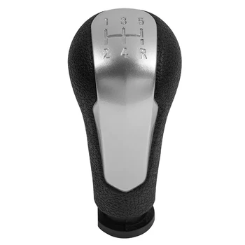 5-ступенчатая ручка переключения передач для Chevrolet Spark 2011-2016 Серебристый