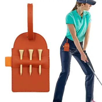 Бирки-держатели для сумок для гольфа, бирки для сумок для гольфа с 3 деревянными S-образными бирками для сумок для гольфа, прочный держатель для ценных вещей для ремня для сумки для гольфистов, мужчин, женщин