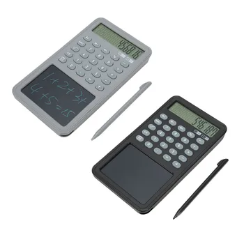 Научный калькулятор с блокнотом, 12-значный ЖК-дисплей, калькулятор для ученика, офиса учителя, средней школы, Школьный калькулятор