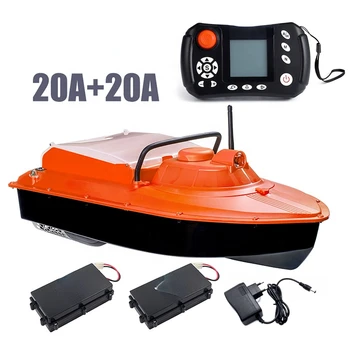 две литий-литиевые батареи, автоматические домашние приманки, аксессуары для наживки orange fishing, 2 лодки-приманки с автопилотом gps