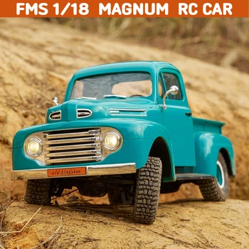 FMS Новое поступление 1/18 MAGNUM С жестким корпусом, защищенный от коррозии, матовый радиоуправляемый автомобиль 2,4 G 4WD, альпинистское транспортное средство, игрушки для детей и взрослых В подарок