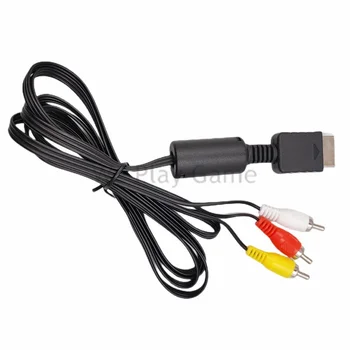 10 шт. Игр Аудио Видео AV кабель на RCA для SONY PS2 PS3 PlayStation Системный кабель Консоль ТВ Игровые Компьютерные аксессуары