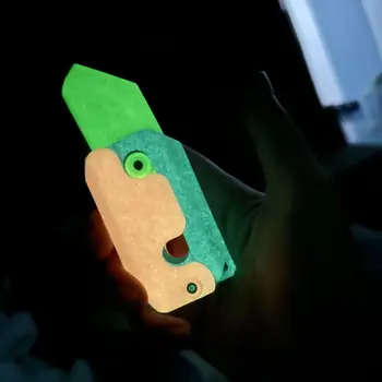 3D-печать Gravity Cub Jumping Маленький Нож для редиски Мини-модель Студенческого приза Подвеска Декомпрессионная игрушка для детского подарка