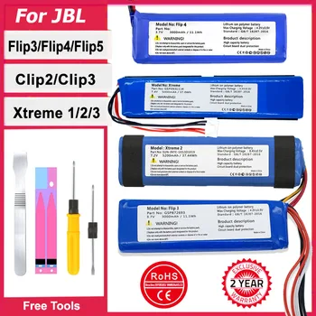 Сменный Аккумулятор Для JBL Charge Flip Clip Xtreme 2 3 4 5 Flip3 Flip4 Flip5 Clip2 Clip3 Xtreme2 GSP0931134 Динамик Bateria