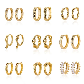 Классические золотые серьги-кольца для женщин и девочек, Медный круг, подвеска для ушей, вечерние украшения, пирсинг ушей, НАТАША