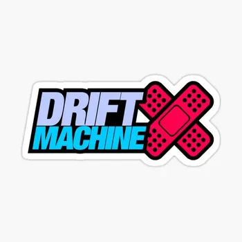 Drift Machine 4 5ШТ. Автомобильные наклейки для украшений, милый декор для гостиной, холодильник для детской, Мультяшный принт, Забавный Домашний багаж