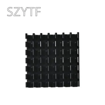 Электронный радиатор Радиатора 28x28x11 мм, высококачественный черный блок радиатора 