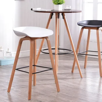 Деревянный шезлонг для столовой с высоким полом Индивидуальный Дизайнерский Стул для столовой Стильная Кухонная мебель Sillas Comedor MQ50CY
