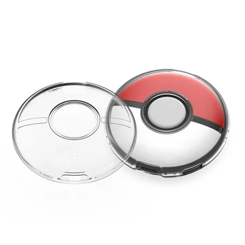 Жесткий чехол из ПК для Pokemon Go Plus + защитный чехол с кристаллами, прозрачный ящик для хранения ПК для Pokemon Go Plus + чехол с кристаллами