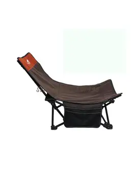 Портативный для отдыха на открытом воздухе, Ультралегкий складной стул для рыбалки во время обеденного перерыва, кресло для рыбалки на пляже с откидной спинкой